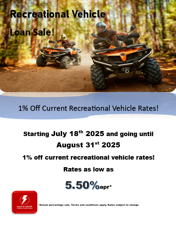 rec vehicle loan special